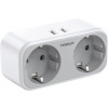 Cestovný adaptér UK Anglia Zástrčka s 2 USB cestovným konektorom Veľká Británia