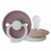 DVOJBALENIE CUMLÍKOV FRIGG ROPE TWILIGHT MAUVE NIGHT/ BLUSH NIGHT, 0-6M, SILIKÓN
