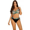 Dámske dvojdielne plavky Hawaii 11 S937HA11-2 Kvetinový vzor - Self 46D
