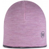Buff LW Merino wool Reversible čepice ružová