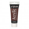 Akrylová farba El Greco 75 ml Raw Umber (Akrylová farba El Greco 75 ml )