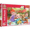 TREFL 14363 Puzzle 24 MAXI Cocomelon, pripravené na dobrodružstvo