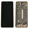 Přední kryt Samsung A536 Galaxy A53 5G Awesome Peach LCD dotyková deska