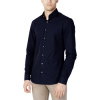 Calvin Klein Jeans Košele s dlhým rukávom POPLIN STRETCH SLIM SHIRT K10K103025 Modrá