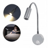 NÁSTENNÁ LAMPA NÁSTENNÁ SPÍNAČ POHYBLIVÁ POSTEĽ NA ČÍTANIE 3W