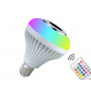 Fotověci Barevná Smart RGB LED Žárovka 10W Reproduktor se Stmíváním a Dálkovým Ovládáním
