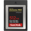 SanDisk CF Extreme PRO, CFexpress, 512 GB, Type B SDCFE-512G-GN4NN