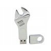 USB KĽÚČ 128 GB, FRANCÚZSKY KĽÚČ, STRIEBORNÝ HIT
