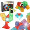 KIK 3D stavební magnetické cihly LED svítící 32 el.