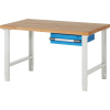 Dielenský stôl, stavebnicový systém ,1 závesná zásuvka, hĺbka 900 mm EUROKRAFTpro