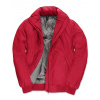 Jacket Crew Bomber /Women , Black/Warm Grey, S Farba: Red/Warm Grey, Velkost: L