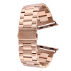 AppleMix Remienok pre Apple Watch Ultra 49 mm / 45 mm / 44 mm / 42 mm - Nerezová oceľ - Ružové zlato