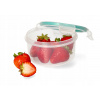 Kotarbau Lunchbox okrúhla plastová nádoba na potraviny s objemom 0,8 l