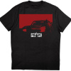 Tričko The Batman - The Batman Red Car Čierna XXL