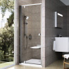 Ravak Sprchové dveře Pivot PDOP1 PDOP1-80 satin+transparent 03G40U00Z1