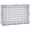 zahrada-XL Organizér so 64 zásuvkami 52x16x37,5 cm 147580