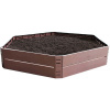 STREND PRO Garden Záhon Strend Pro RB083, 132x25 cm, 250 lit., PP, 6-dielny, vyvýšený 2212161