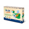 Stavebnice BLOK z melasy 36ks v krabici 22x15x6cm 12m+