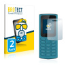 2x BROTECT Entspiegelungs-Folie pro Nokia 105 4G 2021 (2x Matná - Antireflexní ochranná fólie BROTECT pro Nokia 105 4G 2021)