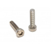 Skrutka s nízkou hlavou TORX, ISO 14580, nerez A2 M6 x 30, balenie 100 ks