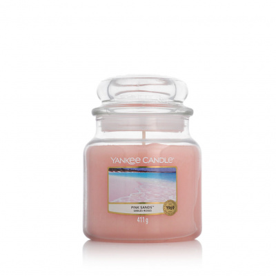 Yankee Candle Classic Medium Jar Candles vonná sviečka 411 g objemkonfiguracni Pink Sands