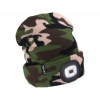 EXTOL Čiapka so svetlom maskáčová 43464