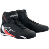 Topánky SEKTOR, ALPINESTARS (čierna/biela/červená fluo, veľ. 43,5)