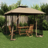 Pavilón VidaXL 4 steny 2,94 x 2,94 x 2,7 m