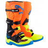 topánky TECH 5, ALPINESTARS (oranžová fluo/žltá fluo/modrá/čierna, vel. 45,5)