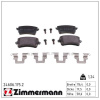 ZIMMERMANN Sada brzdových platničiek kotúčovej brzdy ZIMMERMANN 24606.175.2