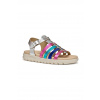 Detské kožené sandále Geox SANDAL SOLEIMA zelená farba J35GSB.000CF.24.27 EUR 27