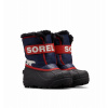 Sorel Children’s Snow Commander Detská outdoorová Obuv Farba: Nocturnal Sail Red, Veľkosť: 28 1869561591