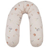 EKO Vankúš na dojčenie My Farm Powder pink 180 cm PO-27-MY-FARM