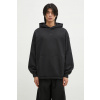 Bavlnená mikina adidas Originals Essential pánska, čierna farba, s kapucňou, jednofarebná, JC9572