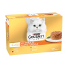Výhodné balenie Gourmet Gold Raffiniertes Ragout konzervy 24 x 85 g - mäsový mix (kuracie, hovädzie, tuniak, losos)