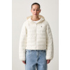 Calvin Klein Jeans prešívaná bunda dámska LV047G505G béžová M
