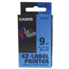 páska CASIO XR-9BU1 Black On Blue Tape EZ Label Printer (9mm) (XR-9BU1)