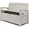 KETER PATIO BENCH 227 biela