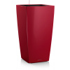 Lechuza Kvetináč CUBICO Premium 30 - scarlet red high gloss