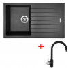 Sinks PERFECTO 860 Metalblack + Vitalia GR G13574