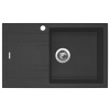 Kuchyňský dřez Sinks Linea 780 Granblack, pravý SIGLI780480N30P