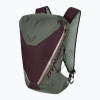 Turistický batoh DYNAFIT Traverse 22 l sage/burgundy (XS-S)