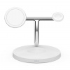 Belkin bezdrôtový nabíjací stojan 3v1 s Magsafe, biely (WIZ017vfWH)