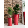 Kvetináč Lechuza Rondo 40/75 cervena komplet