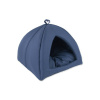 Kukaň DOG FANTASY Basic tmavo modrá 62 cm