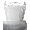 Ridder OMBRELLA skladacia sprchová kabína, 100x70cm, priehľadná 58200