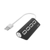 Hama USB hub 4 porty USB 2.0 čierny 200119 - USB rozbočovač