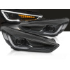 FORD FOCUS MK3 2014-2018 - predné svetlá LED čierna DRL
