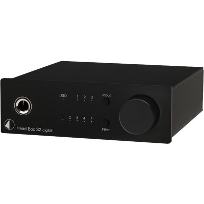 Pro-Ject Head Box S2 Digital (Head Box S2 Digital je plne vybavený pre najvyššie nároky moderného audiofila. Podporuje prehrávanie súborov PCM a DSD)