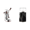 La Pavoni Esperto Abile + Eureka Mignon Turbo, BL black